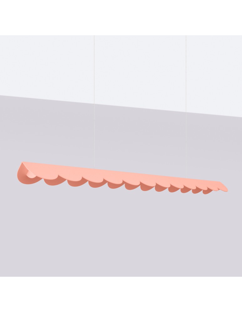 Pendant lamps over the island - Thoro BISCUIT peach LED 3000K pendant lamp TH.563 - product kolory-swiatla.pl 2