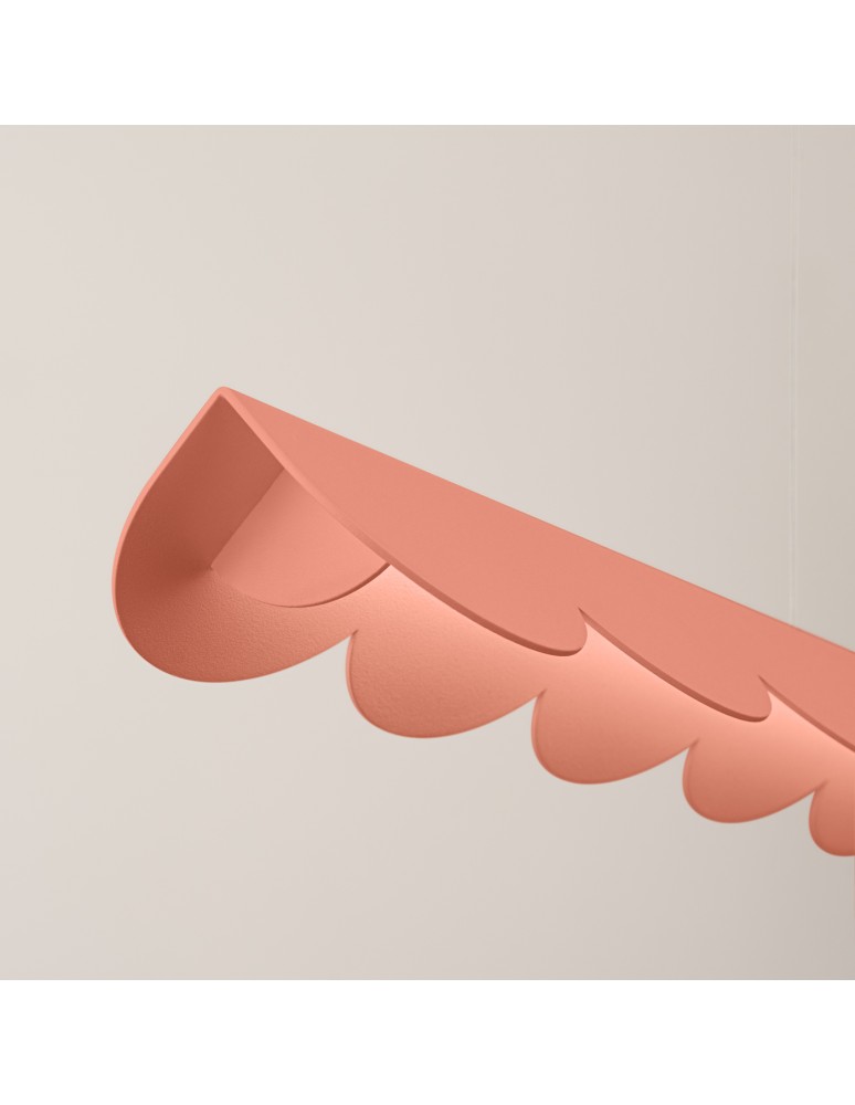 Pendant lamps over the island - Thoro BISCUIT peach LED 3000K pendant lamp TH.563 - product kolory-swiatla.pl 4