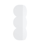 Modern wall lamps - Thoro Wall lamp BISCUIT white TH.564 - product 1