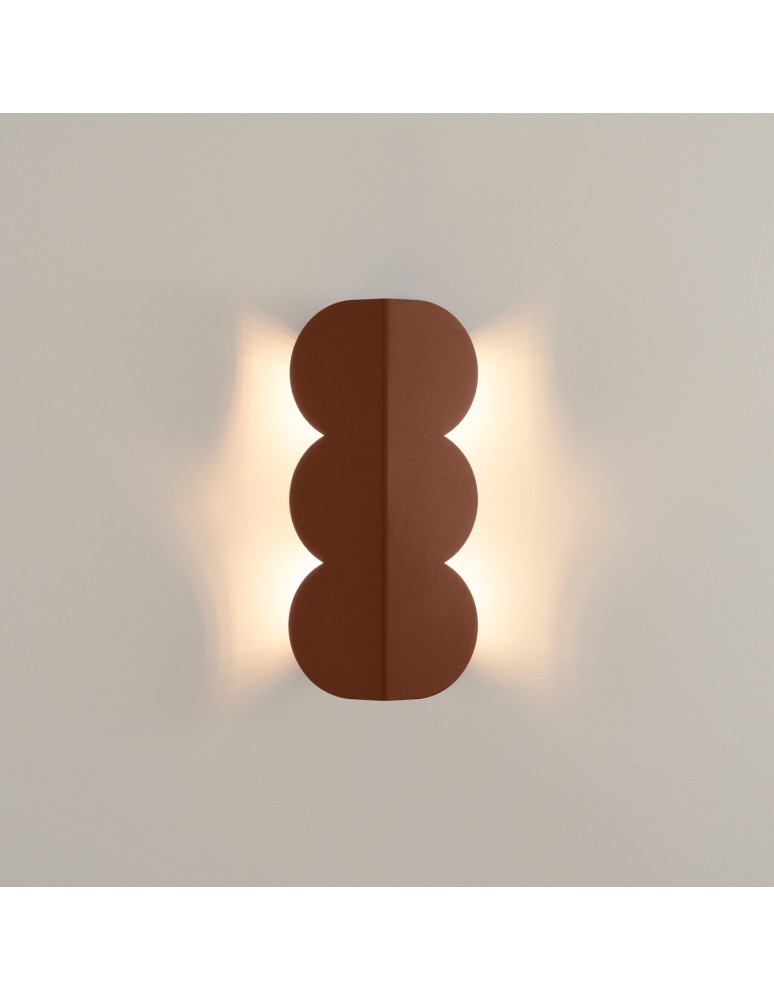 Modern wall lamps - Thoro Wall lamp BISCUIT mocca TH.567 - product kolory-swiatla.pl 7