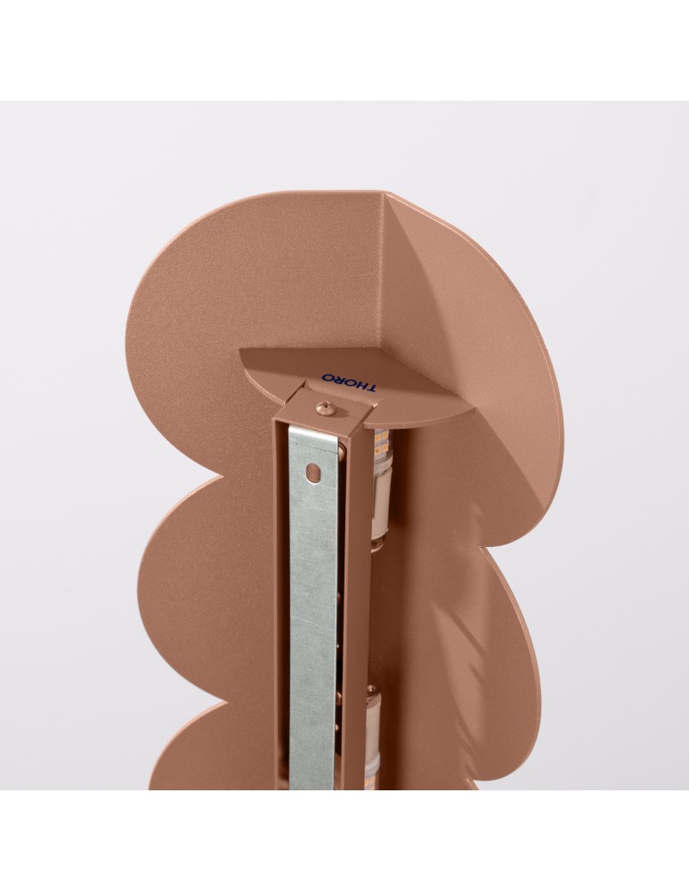 Modern wall lamps - Thoro Wall lamp BISCUIT mocca TH.567 - product kolory-swiatla.pl 8