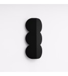 Modern wall lamps - Thoro Wall lamp BISCUIT black TH.568 - product 2