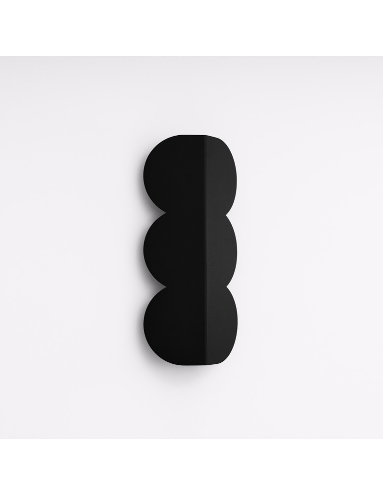 Modern wall lamps - Thoro Wall lamp BISCUIT black TH.568 - product kolory-swiatla.pl 2