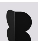 Modern wall lamps - Thoro Wall lamp BISCUIT black TH.568 - product 5