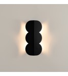 Modern wall lamps - Thoro Wall lamp BISCUIT black TH.568 - product 7