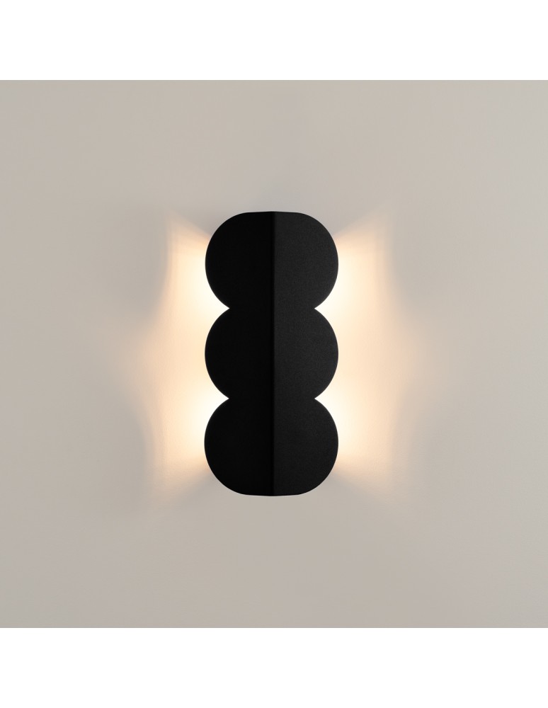 Modern wall lamps - Thoro Wall lamp BISCUIT black TH.568 - product kolory-swiatla.pl 7