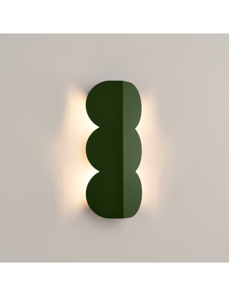 Modern wall lamps - Thoro BISCUIT wall lamp olive green TH.569 - product kolory-swiatla.pl 3
