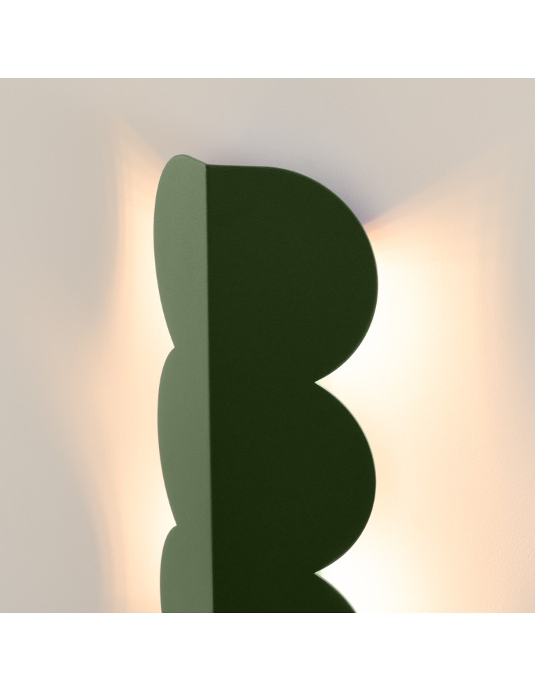 Modern wall lamps - Thoro BISCUIT wall lamp olive green TH.569 - product kolory-swiatla.pl 4