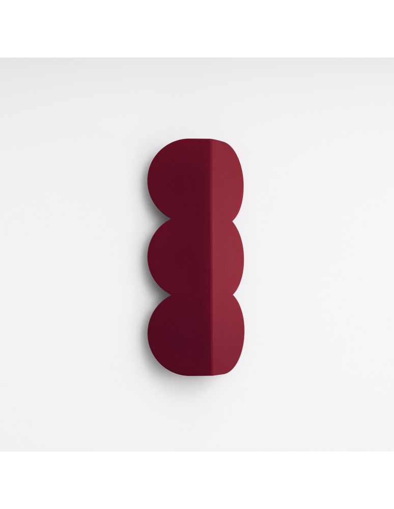 Modern wall lamps - Thoro Wall lamp BISCUIT burgundy TH.570 - product kolory-swiatla.pl 2