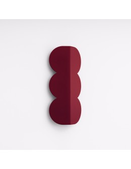 Thoro Wall lamp BISCUIT burgundy TH.570 - product 2