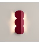 Modern wall lamps - Thoro Wall lamp BISCUIT burgundy TH.570 - product 3