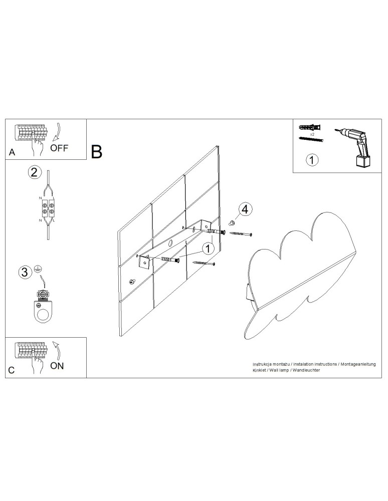 Modern wall lamps - Thoro Wall lamp BISCUIT burgundy TH.570 - product kolory-swiatla.pl 10