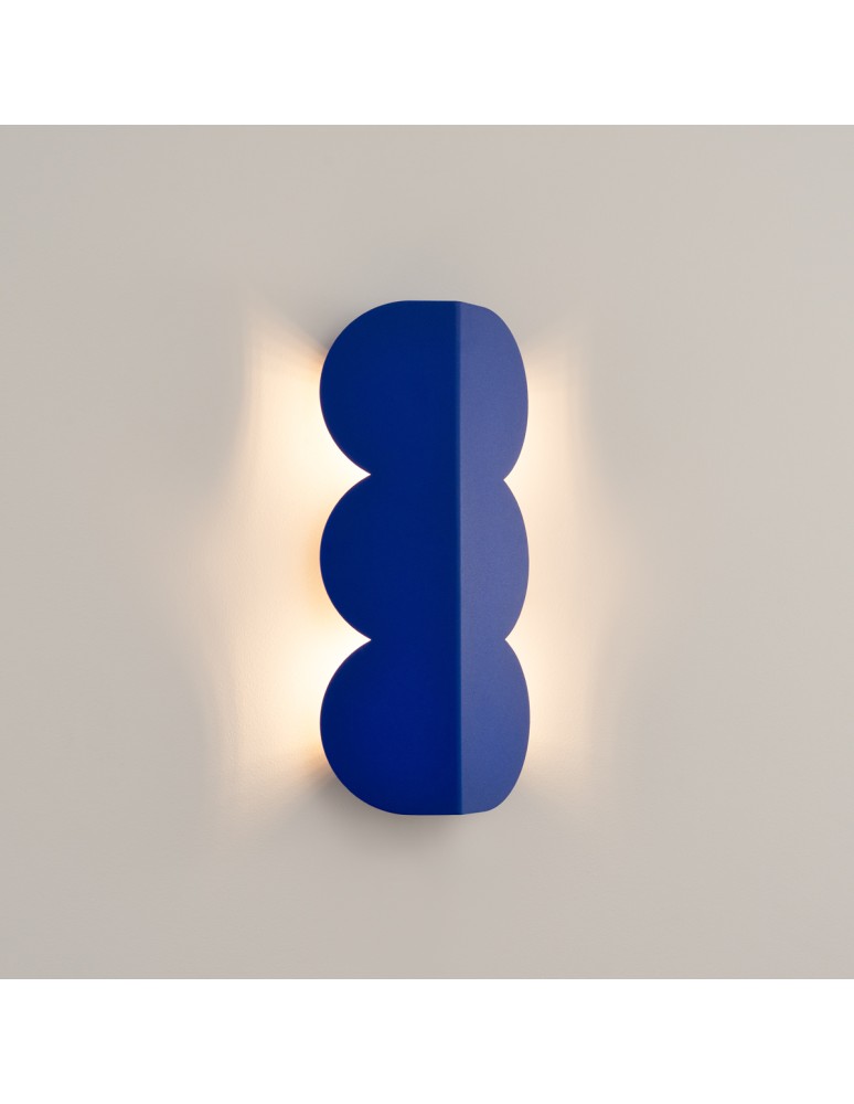 Modern wall lamps - Thoro wall lamp BISCUIT ultramarine TH.571 - product kolory-swiatla.pl 3