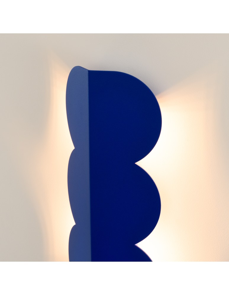 Modern wall lamps - Thoro wall lamp BISCUIT ultramarine TH.571 - product kolory-swiatla.pl 4