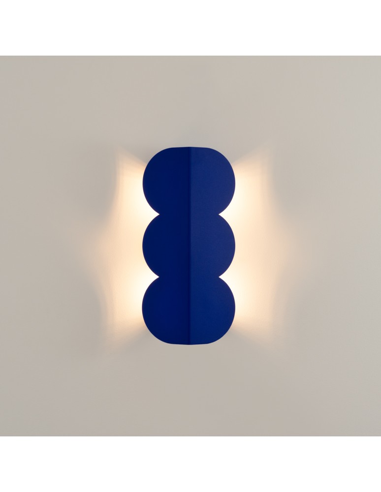 Modern wall lamps - Thoro wall lamp BISCUIT ultramarine TH.571 - product kolory-swiatla.pl 7