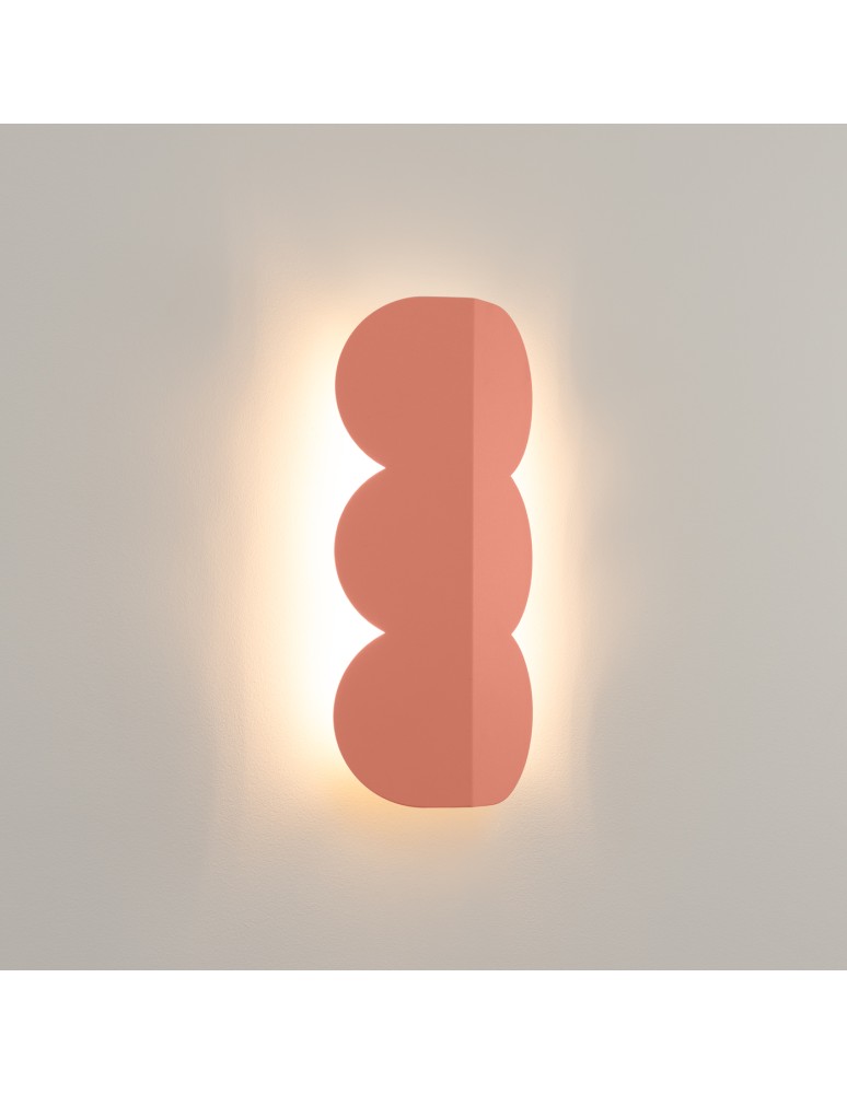 Modern wall lamps - Thoro BISCUIT peach wall lamp TH.572 - product kolory-swiatla.pl 3