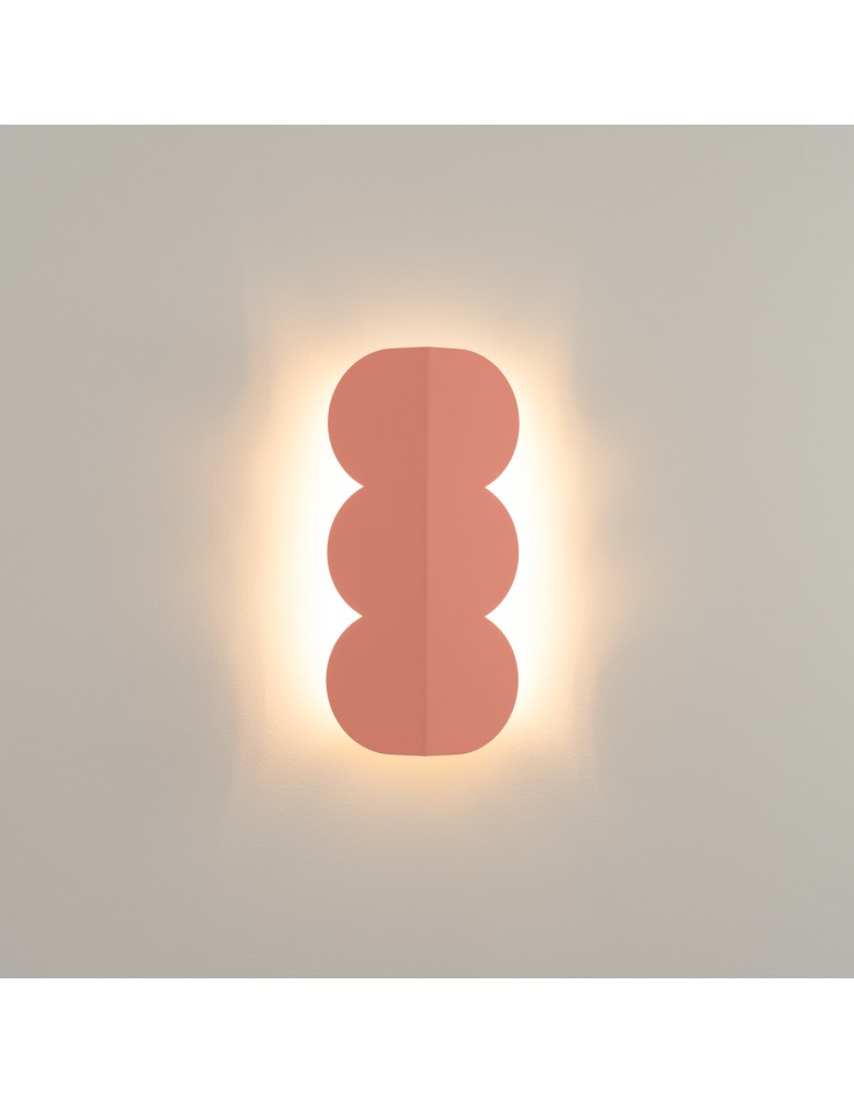 Modern wall lamps - Thoro BISCUIT peach wall lamp TH.572 - product kolory-swiatla.pl 7