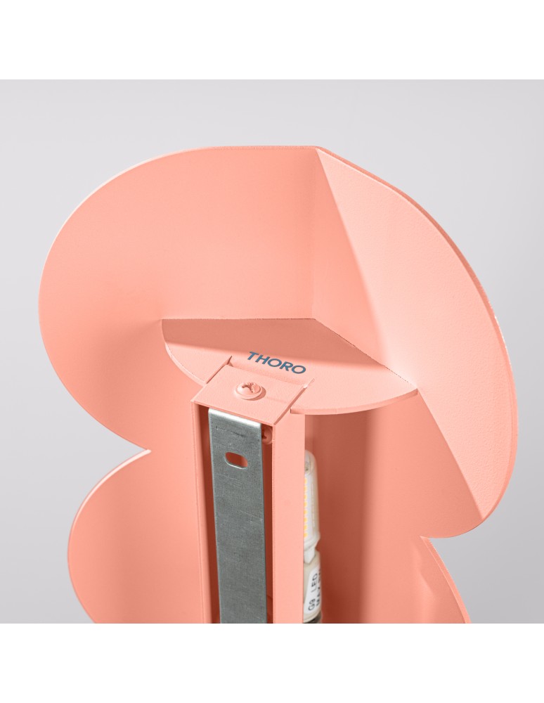 Modern wall lamps - Thoro BISCUIT peach wall lamp TH.572 - product kolory-swiatla.pl 8