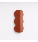 Modern wall lamps - Thoro wall lamp BISCUIT ochre red TH.573 - product 2