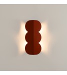 Modern wall lamps - Thoro wall lamp BISCUIT ochre red TH.573 - product 7