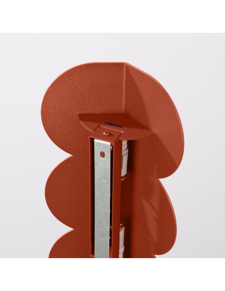 Modern wall lamps - Thoro wall lamp BISCUIT ochre red TH.573 - product kolory-swiatla.pl 8