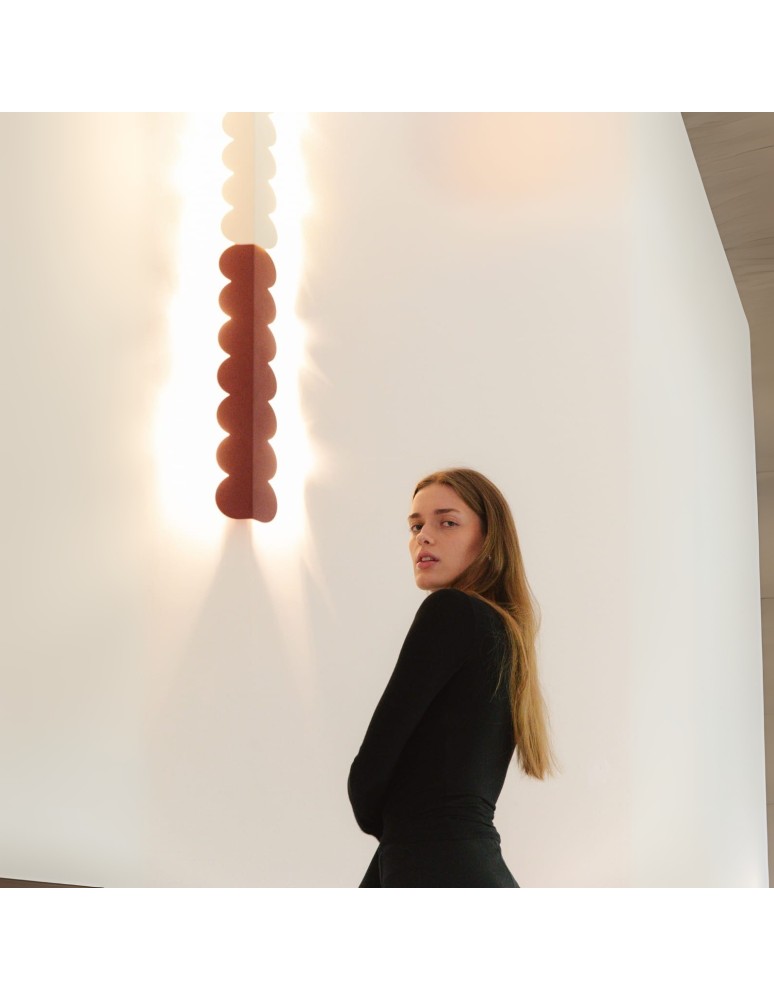 Modern wall lamps - Thoro wall lamp BISCUIT ochre red TH.573 - product kolory-swiatla.pl 13