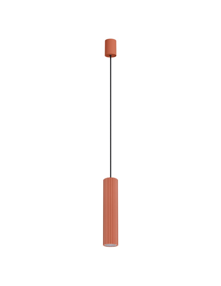 Single pendant lamps - Thoro Pendant lamp IVAR 1 ochre red LED 3000K TH.592 - product kolory-swiatla.pl 1