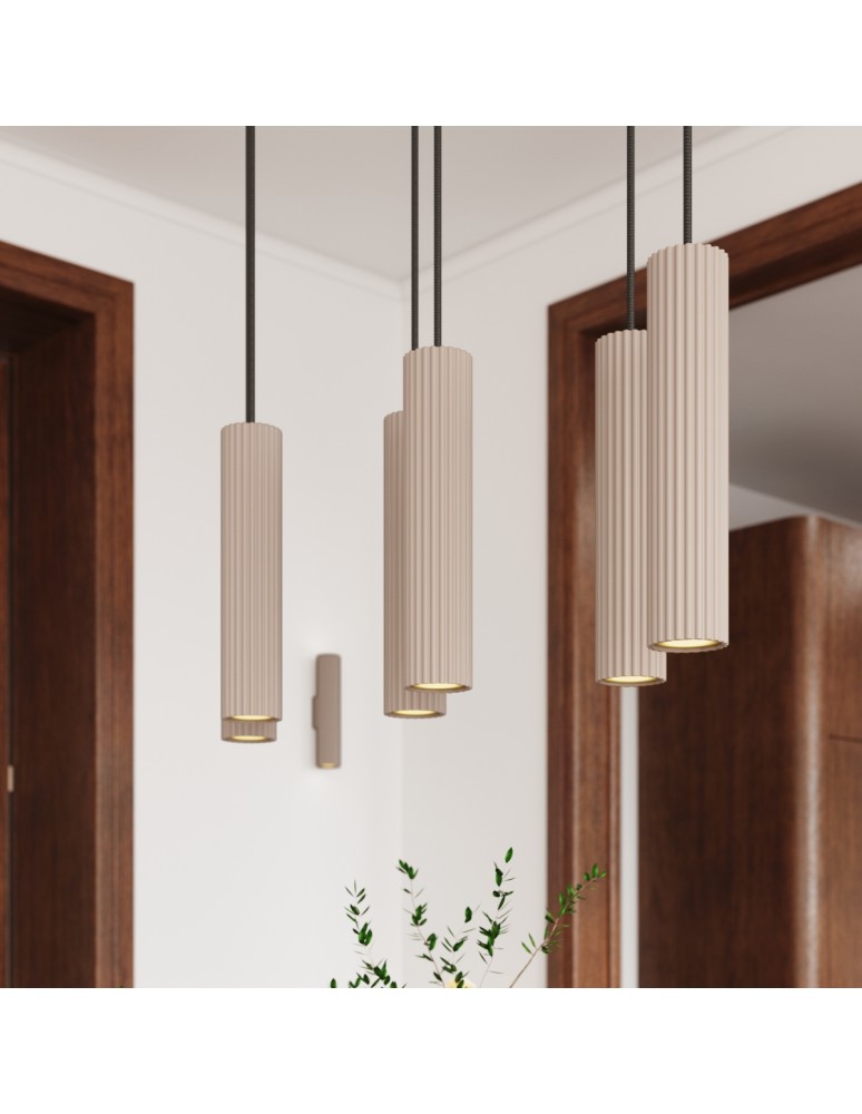 Thoro Lampa wisząca IVAR 1 taupe LED 3000K TH.604