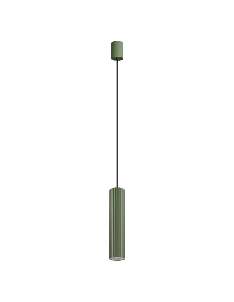 Single pendant lamps - Thoro pendant lamp IVAR 1 olive green LED 4000K TH.628 - product kolory-swiatla.pl 1