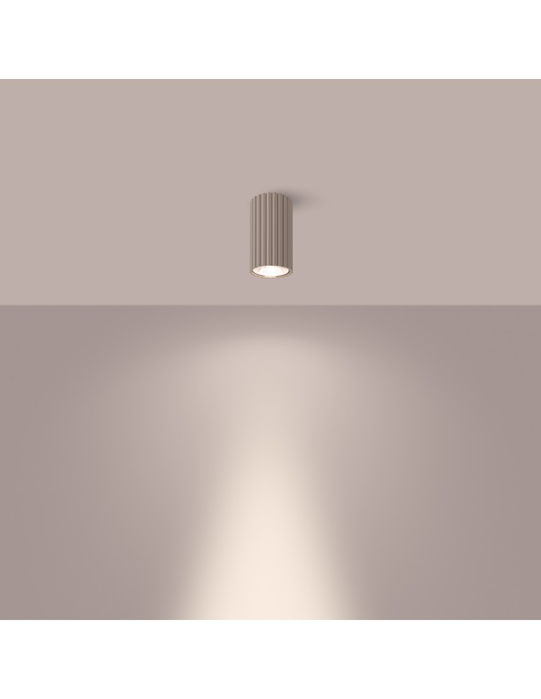Ceiling spot lights - Thoro Plafond IVAR taupe LED 4000K TH.643 - product kolory-swiatla.pl 3