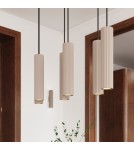 Pendant lamps on a strip - Thoro pendant lamp IVAR 6L taupe LED 4000K TH.645 - product 8