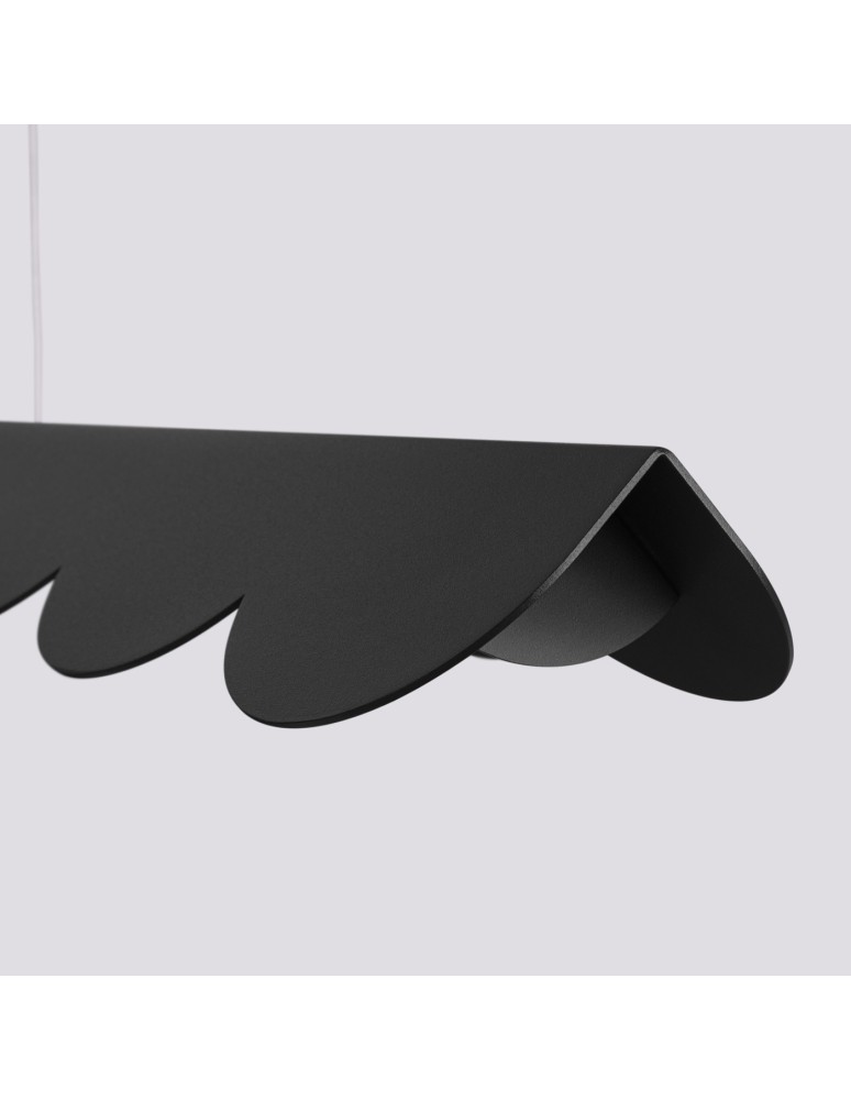 Pendant lamps over the island - Thoro BISCUIT pendant lamp black LED 4000K TH.654 - product kolory-swiatla.pl 5