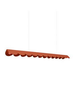 Thoro BISCUIT pendant lamp ochre red LED 4000K TH.655