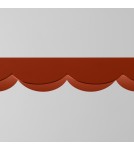 Thoro Lampa wisząca BISCUIT ochra czerwona LED 4000K TH.655