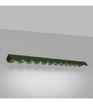 Pendant lamps over the island - Thoro BISCUIT pendant lamp olive green LED 4000K TH.656 - product 3