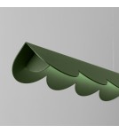 Thoro Lampa wisząca BISCUIT zielona oliwka LED 4000K TH.656