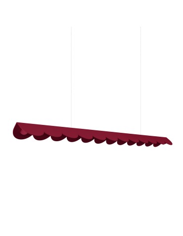 Thoro BISCUIT burgundy LED 4000K pendant lamp TH.657