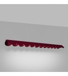 Thoro Lampa wisząca BISCUIT burgund LED 4000K TH.657