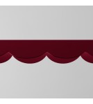 Thoro Lampa wisząca BISCUIT burgund LED 4000K TH.657