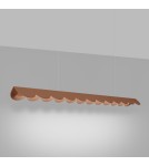 Thoro Lampa wisząca BISCUIT mocca LED 4000K TH.659