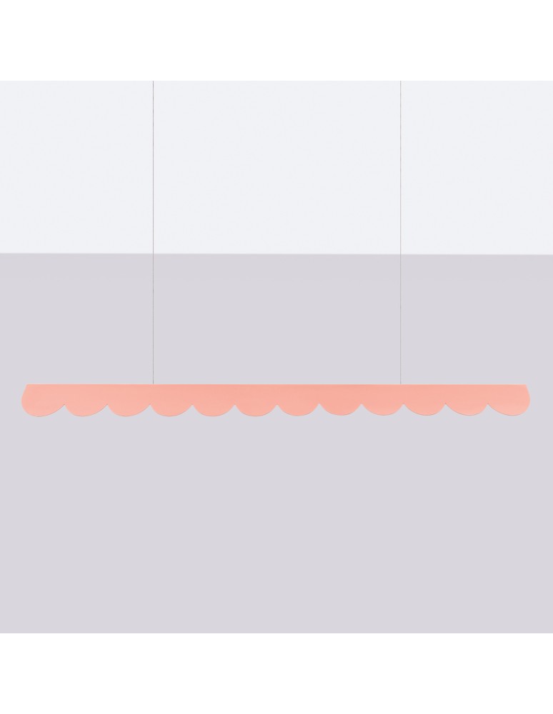 Thoro Lampa wisząca BISCUIT brzoskwiniowy LED 4000K TH.660