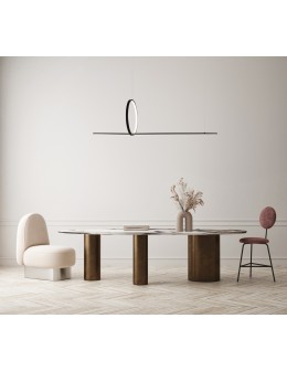 Azzardo PELLE 3-STEP DIMM BK Czarny Mat 2xLED 3 Tryby Jasności AZ5756 - produkt 2