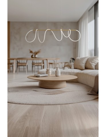 Azzardo ZIGZAG GO Pendant Brushed Brass AZ6528 - product 2