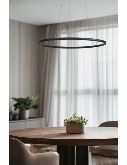 Azzardo APUS 80 BK Hanging Pendant Matte Black AZ6532 - product 2