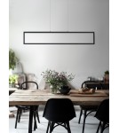 Pendant lamps over the island - Azzardo FADA 120 BK Wall Hanging Matte Black AZ6533 - product 2