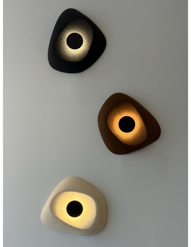 Designer wall lamps - Azzardo EAGLE WALL COFFEE Wall Mounted Brown Matte AZ6576. - product kolory-swiatla.pl 2