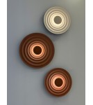Designer wall lamps - Azzardo RIPPLE WALL 50 BEIGE Wall-mounted Beige Matte AZ6581 - product 2