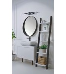 Azzardo ARNO IP44 CCT SWITCH BK Czarny Mat 2xLED Kinkiet Łazienkowy Regulowany Przełącznik Zmiany Barwy AZ5887