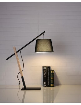 Azzardo GARDA TABLE BK Black 1xE27 Table Lampshade Height Adjustable AZ5644 - product 2