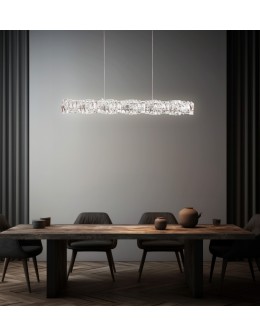 Azzardo FLORENCE Wisząca DIMM GO Złoty Połysk/Transparentny 1xLED Kryształowa Opcja Ściemniania AZ6187 - produkt 2